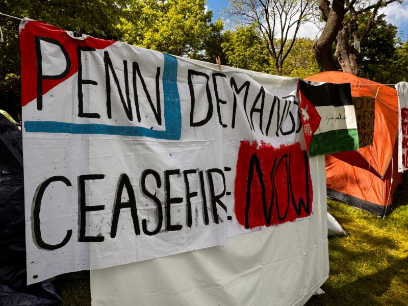 This week on WURD: A look at the Penn Gaza Solidarity encampment, a center for Africatown residents, advocating for prison release after 49 years